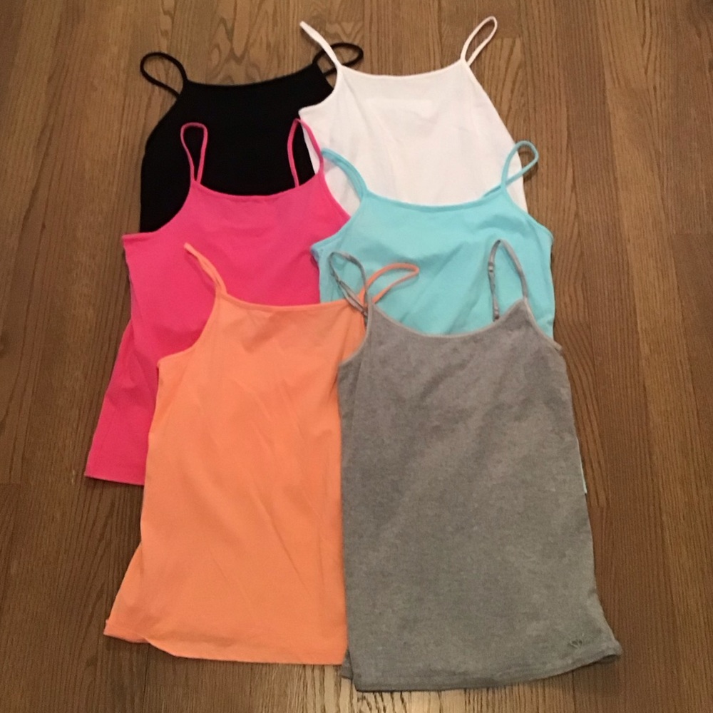 Six Girl’s Multi-Colored Camis